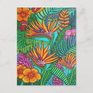 Tropische Gemeine Postkarte von Lisa Lorenz