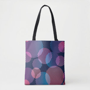 Tropische Geometrie: Violett- und rosafarbene Nach Tasche