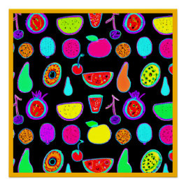 Tropische Glühexplosion Poster