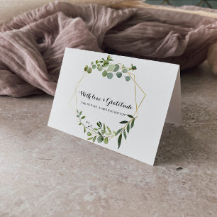 Tropische Grüne Blätter Danke