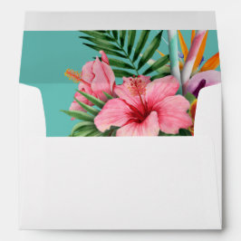 Tropische Hawaiianische Blumenhochzeit oder Party-