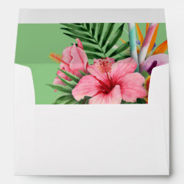 Tropische Hawaiianische Blumenhochzeit oder Party 