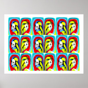 Tropische Hitze Poster