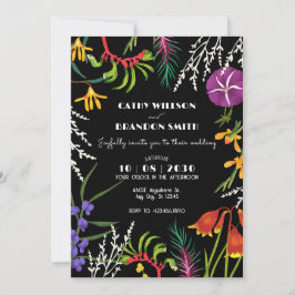 Tropische Hochzeit Einladung