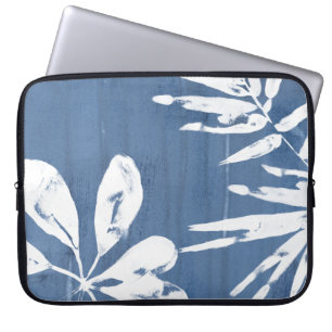 Tropische Indigo-Eindrücke - tropisches Grün Laptopschutzhülle