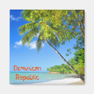 Tropische Insel der Dominikanischen Republik Magnet