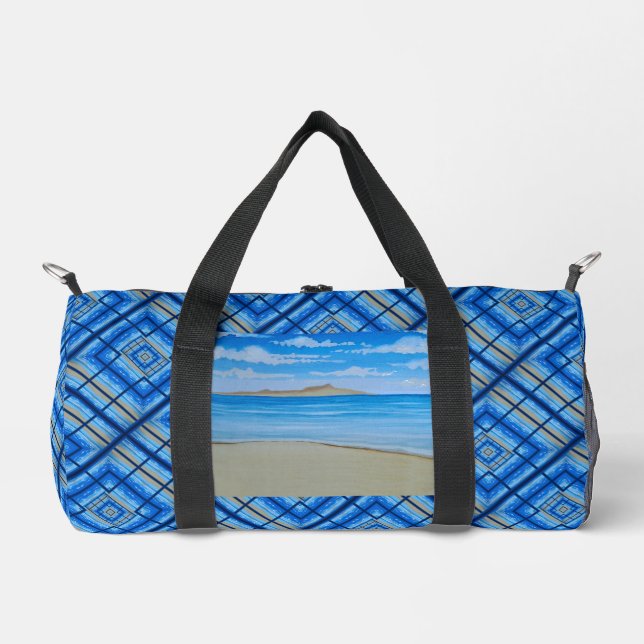 Tropische Insel  Duffle Bag (Vorderseite)