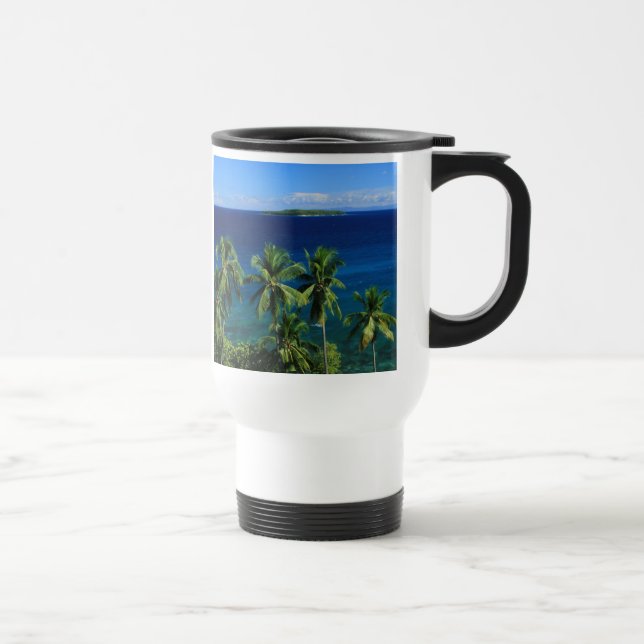 Tropische Insel-Tasse Reisebecher (Rechts)