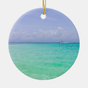 Tropische Karibik Weihnachten Keramik Ornament