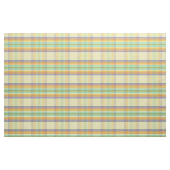 Tropische Karierte HTS Stoff (Fat Quarter (45,7 x 55,9 cm))