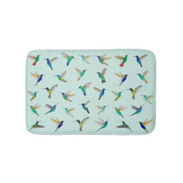 Tropische Kolibris Badematte