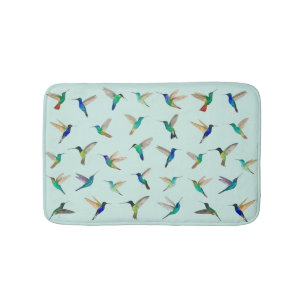 Tropische Kolibris Badematte