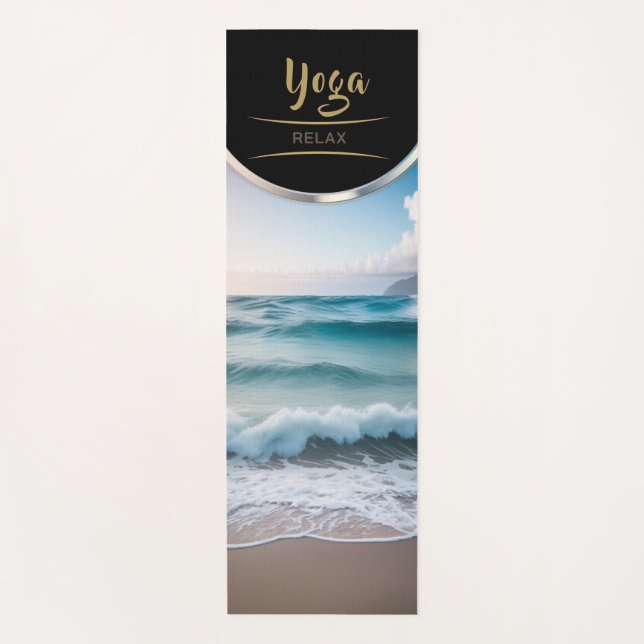 Tropische Küste - Yoga Mat Yogamatte (Vorderseite)