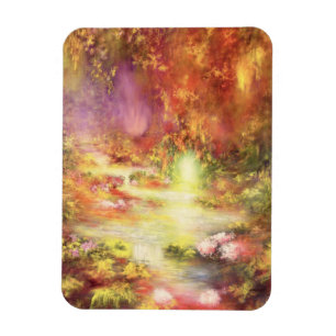 Tropische Landschaft 1990 Magnet