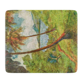 Tropische Landschaft auf Martinique (Charles Laval Schneidebrett