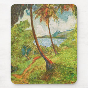 Tropische Landschaft in Martinique (Charles Laval) Mousepad