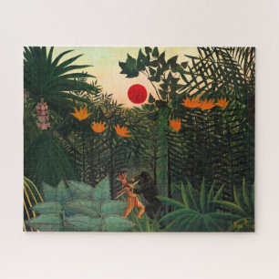 Tropische Landschaft von Henri Rousseau
