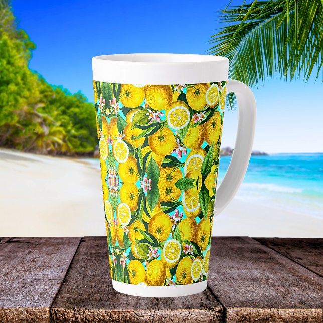 TROPISCHE LEMONEN SPÄTE TASSE (Von Creator hochgeladen)