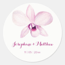 Tropische Lila Orchideenhochzeit