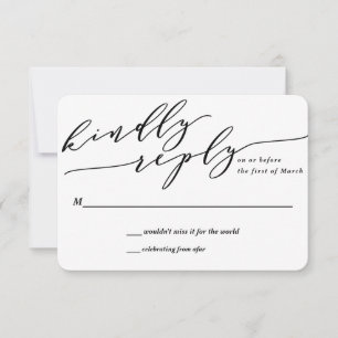 Tropische Monogramm-Blumen-Hochzeitseinladung Antw RSVP Karte
