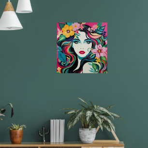 Tropische Muse Poster