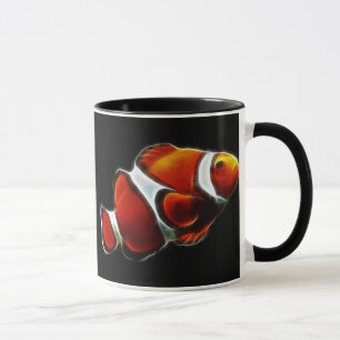 Tropische orange Clownfish Clown-Fische Tasse