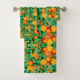 TROPISCHE ORANGELEGENHEITEN SET