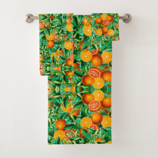TROPISCHE ORANGELEGENHEITEN SET