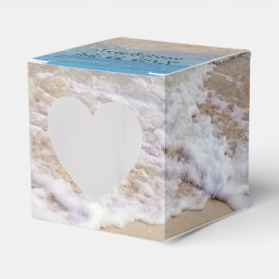 Tropische Ozean-Hochzeit am Strand  Geschenkschachtel