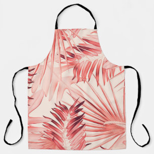 Tropische Palm-Blätter, hawaiianisches Stilmuster. Schürze