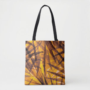 Tropische Palm-Blätter Tasche