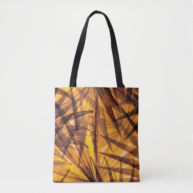 Tropische Palm-Blätter Tasche (Vorderseite)