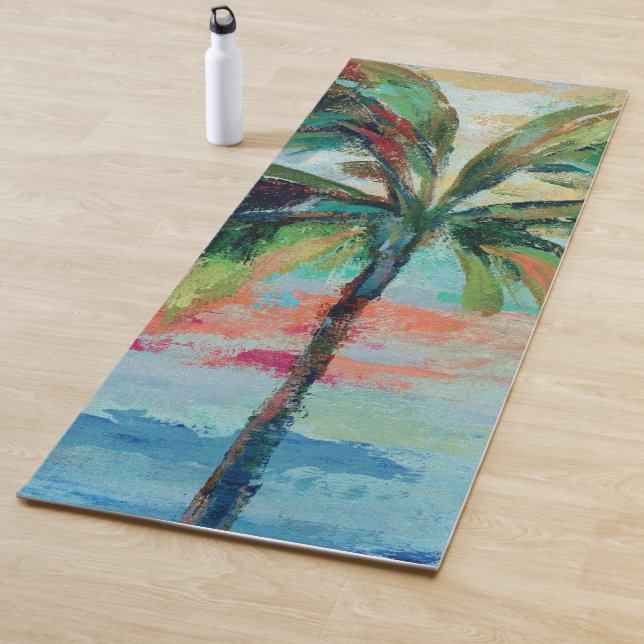 Tropische | Palme Yogamatte (Beispiel)