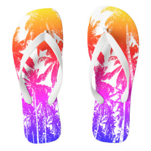 Tropische Palmen Flip Flops