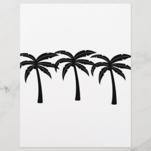 Tropische Palmen Flyer