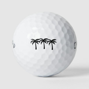 Tropische Palmen Golfball