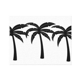 Tropische Palmen Leinwanddruck