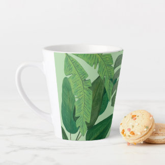 Tropische Palmen Milchtasse