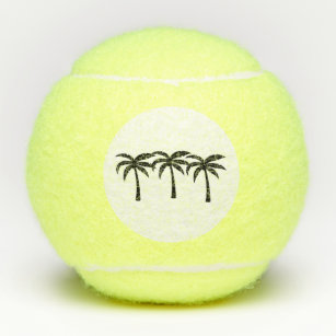 Tropische Palmen Tennisbälle