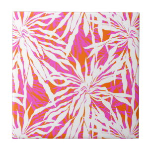 Tropische Palmwedel Fliese
