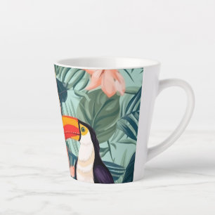 Tropische Papagei-Tasse Milchtasse