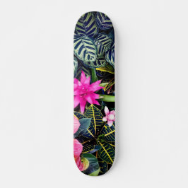 Tropische Pflanze Skateboard