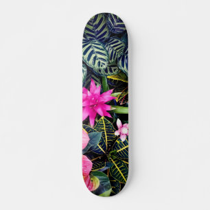 Tropische Pflanze Skateboard