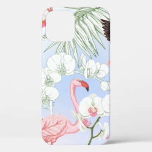 Tropische Pflanze und Blume. Nahtloses Muster, bb Case-Mate iPhone Hülle