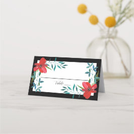 Tropische Platzkarte