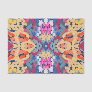 Tropische Plumeria Gepunktete Blume Muster Seidenpapier