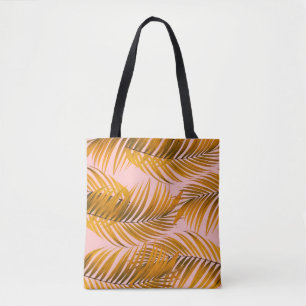Tropische realistische Blätter Muster Trendy Fashi Tasche