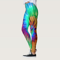 Tropische RegenbogenSternexplosion Trendy Gefärbte