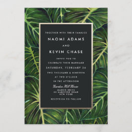 Tropische Romantik Einladung