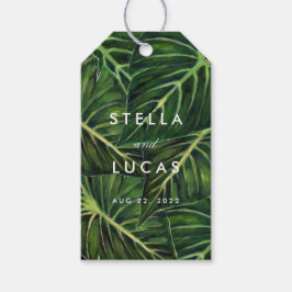 Tropische Romantik II Geschenkanhänger